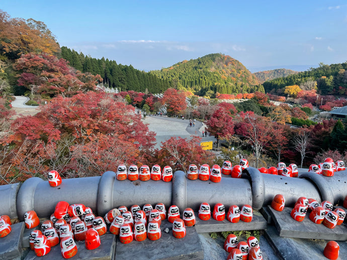 Katsuo-ji Temple is a famous spot for autumn leaves
